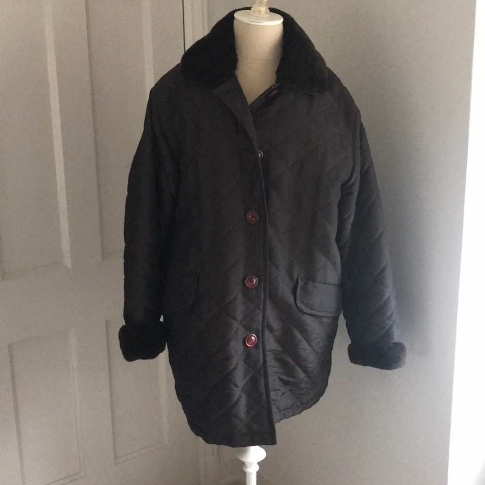 Fur-lined Coat